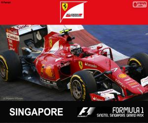 Puzle Räikkönen G.P Singapur 2015