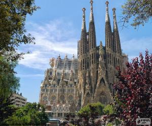 Puzle Sagrada Familia, Barcelona