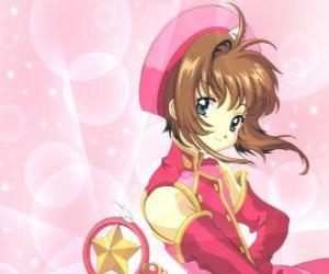 Puzle Sakura Kinomoto je hrdinka dobrodružství Cardcaptor Sakura