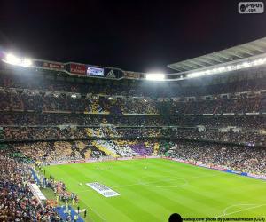 Puzle Santiago Bernabeu, Madrid