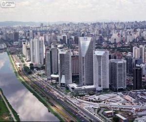Puzle Sao Paulo, Brazílie