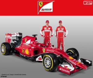 Puzle Scuderia Ferrari 2015