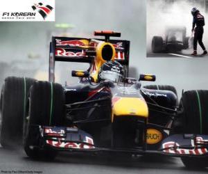 Puzle Sebastian Vettel - Red Bull - Korea 2010