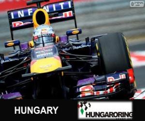 Puzle Sebastian Vettel - Red Bull - Grand Prix Maďarska 2013, 3 klasifikované