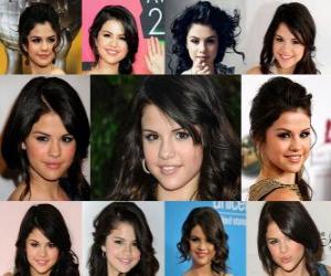 Puzle Selena Gomez je americká herečka mexického původu. V současné době hraje charakter Alex Russo na Disney Channel Original Series, Kouzelníci z Waverly