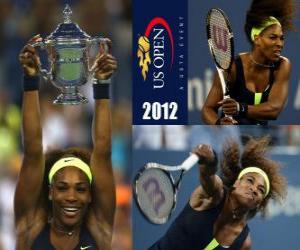 Puzle Serena Williams 2012 US Open Champion