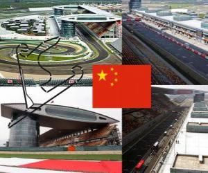 Puzle Shanghai International Circuit - Čína -