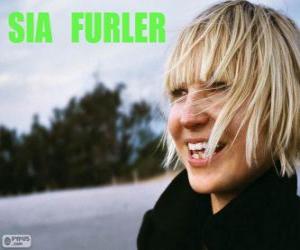 Puzle Sia Furler australská zpěvačka