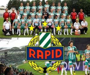 Puzle SK Rapid Vídeň, rakouské fotbalového klubu