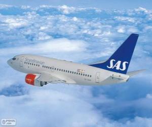 Puzle Skandinávské aerolinie systém, je nadnárodní společnost