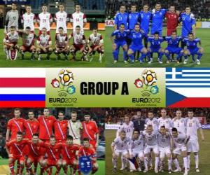 Puzle Skupina A - Euro 2012 -