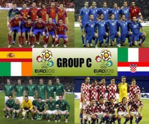 Puzle Skupina C - Euro 2012-