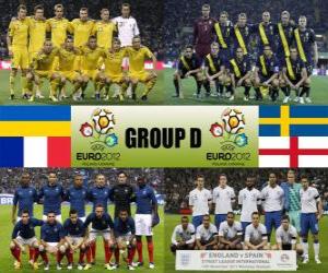 Puzle Skupina D - Euro 2012-