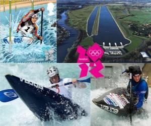 Puzle Slalom na divoké vodě - London 2012 -