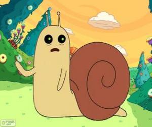 Puzle Snail, malé slimáka z Adventure Time