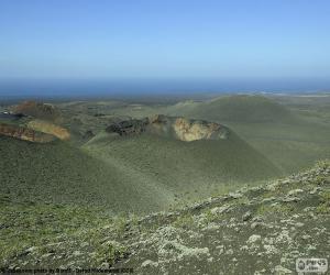 Puzle Sopečná krajina, Lanzarote