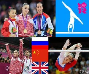 Puzle Sportovní gymnastika nerovné bary LDN 12