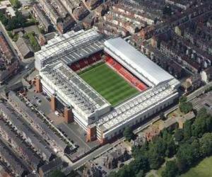 Puzle Stadion Liverpool FC - Anfield -