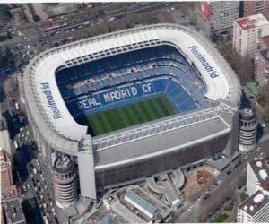 Puzle Stadion Realu Madrid - Santiago Bernabéu -