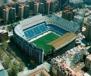 Puzle Stadion Valencia CF - Mestalla -