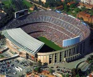 Puzle Stadionu FC Barcelona - Nou Camp -
