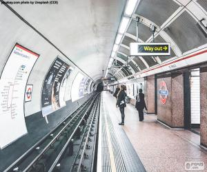Puzle Stanice Londýnské metro