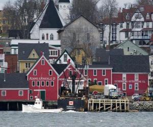 Puzle Staré Město Lunenburg, Kanada