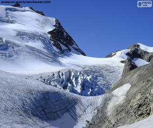Puzle Stein Glacier, Švýcarsko