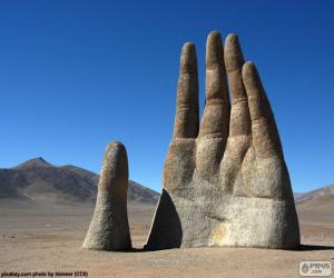 Puzle Straně pouště, Chile