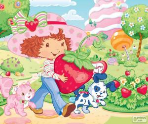 Puzle Strawberry Shortcake