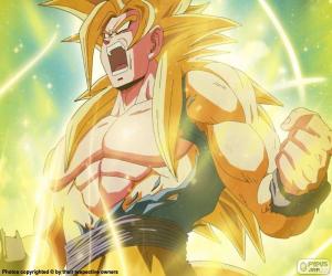 Puzle Super Saiyan Dragon Ball