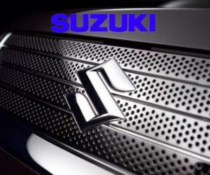 Puzle Suzuki logo, značku auta z Japonska