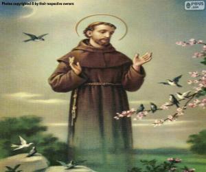 Puzle Svatý František z Assisi