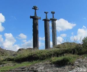 Puzle Sverd i fjell, Norsko