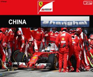 Puzle S.Vettel Grand Prix Číny 2016