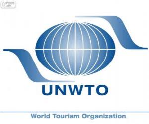 Puzle Světová organizace cestovního ruchu UNWTO logo
