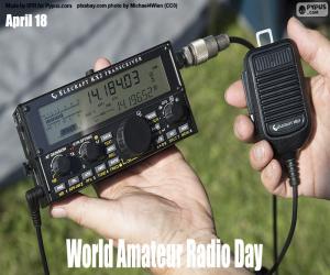 Puzle Světový amatérský rozhlasový den
