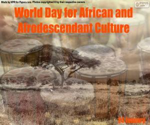 Puzle Světový den africké a afrodescendant kultury