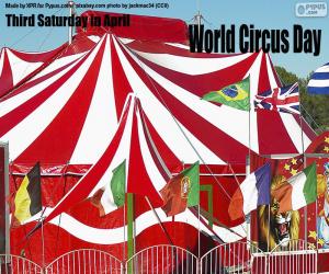 Puzle Světový den cirkusu