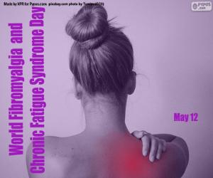 Puzle Světový den fibromyalgie a chronického únavového syndromu