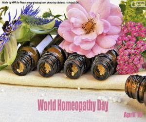 Puzle Světový den homeopatie