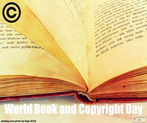 Puzle Světový den knihy a autorského práva