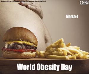 Puzle Světový den obezity