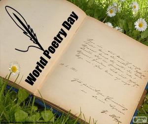 Puzle Světový den poezie