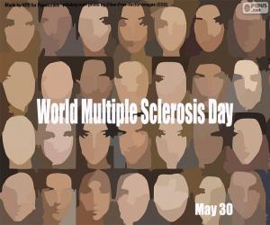 Puzle Světový den roztroušené sklerózy