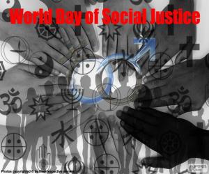 Puzle Světový den sociální spravedlnosti