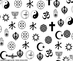 Puzle Symboly náboženství