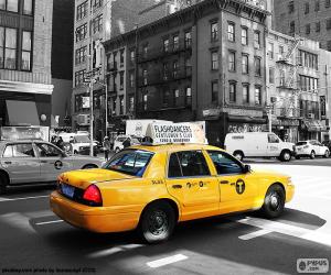 Puzle Taxislužba v New York City
