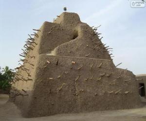 Puzle The tomb of Askia in Gao, Mali