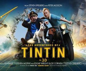 Puzle Tintinova dobrodružství